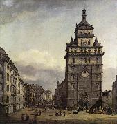 The Kreuzkirche in Dresden BELLOTTO, Bernardo